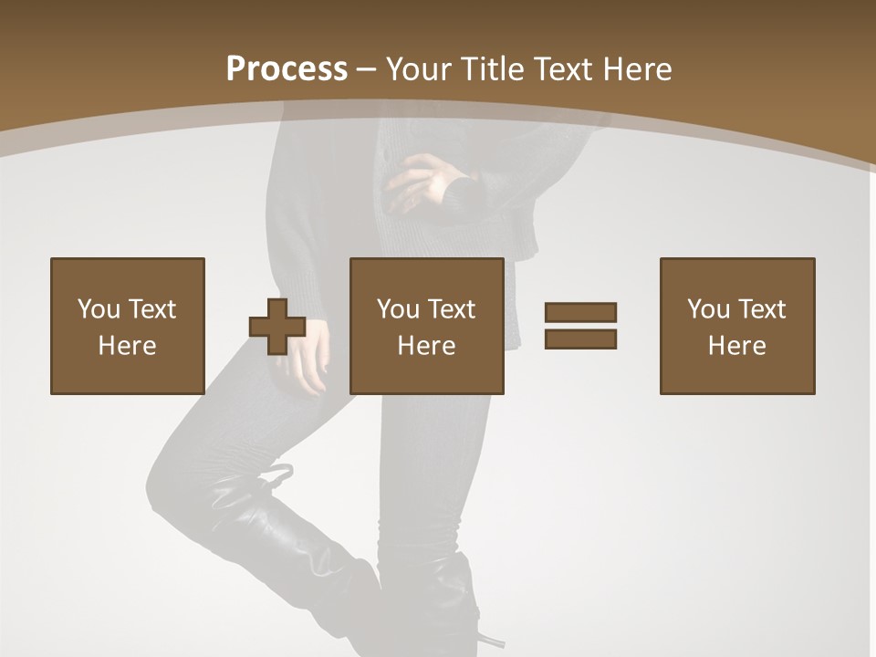 Female Vogue College PowerPoint Template