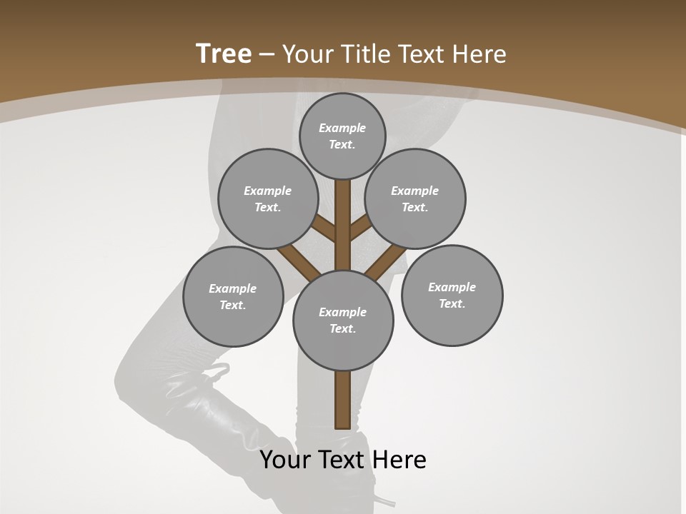 Female Vogue College PowerPoint Template