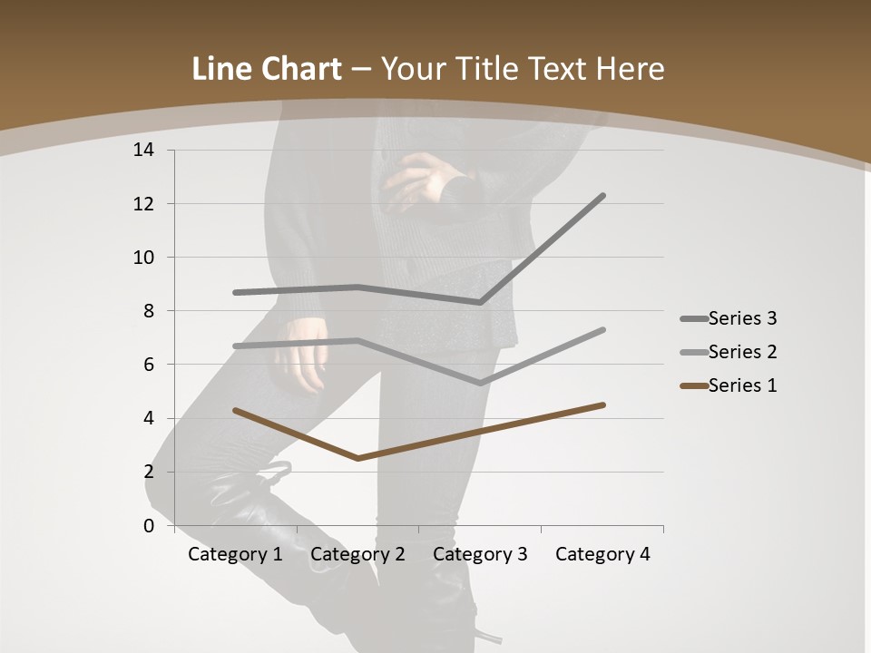 Female Vogue College PowerPoint Template