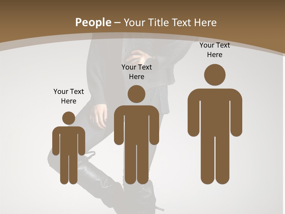 Female Vogue College PowerPoint Template