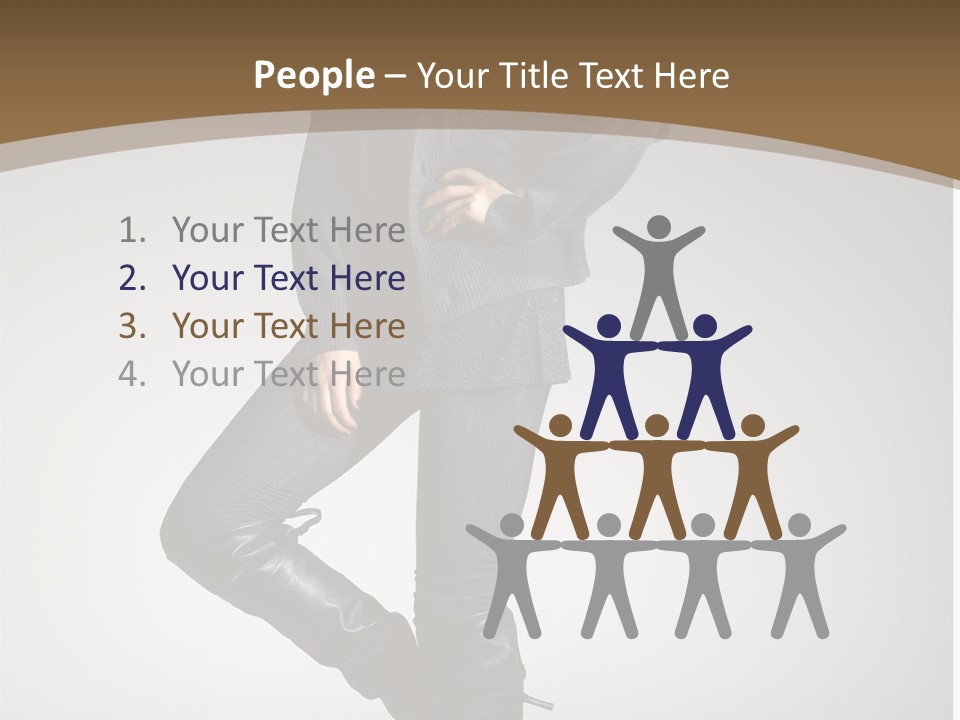 Female Vogue College PowerPoint Template