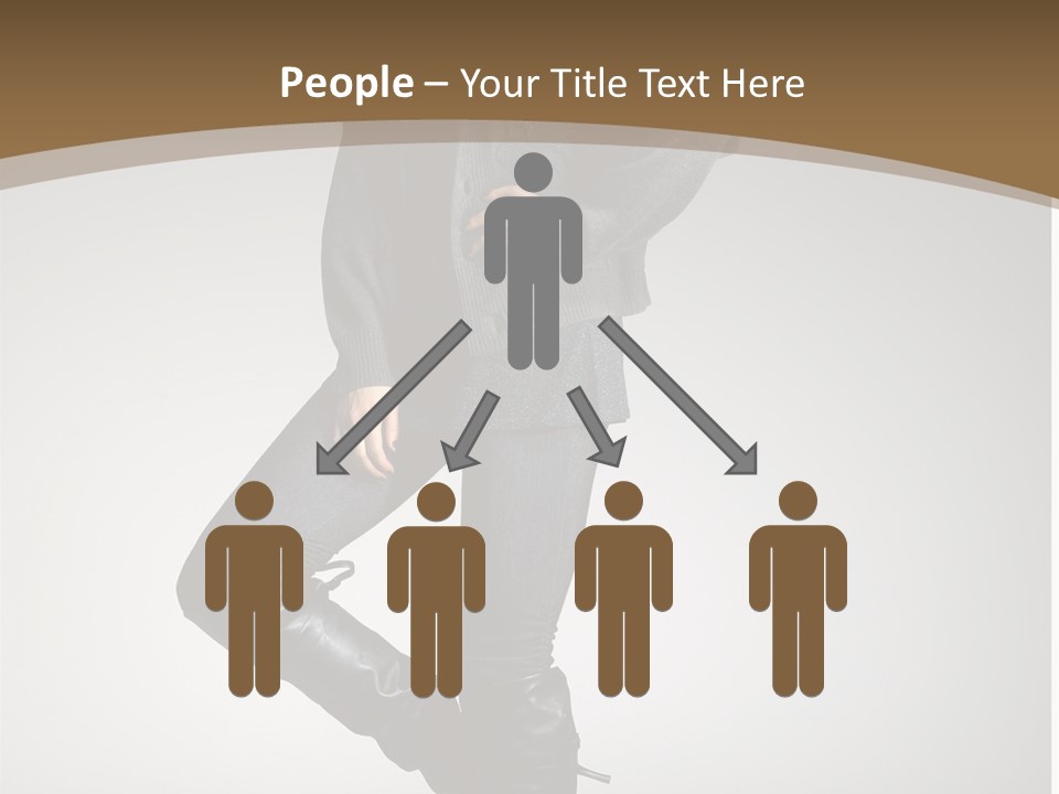 Female Vogue College PowerPoint Template