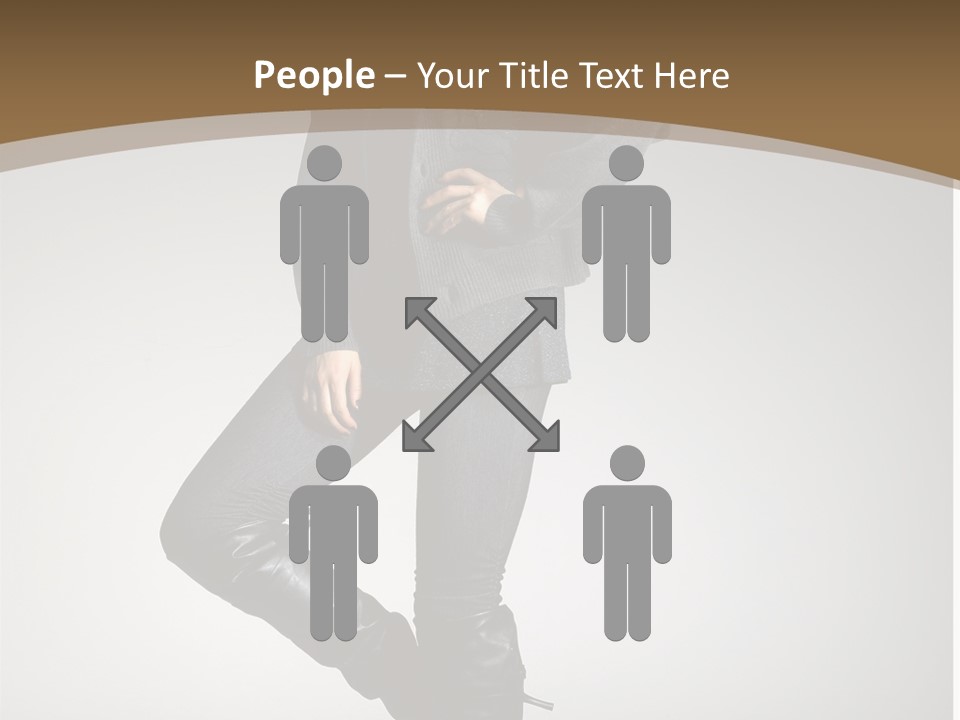 Female Vogue College PowerPoint Template