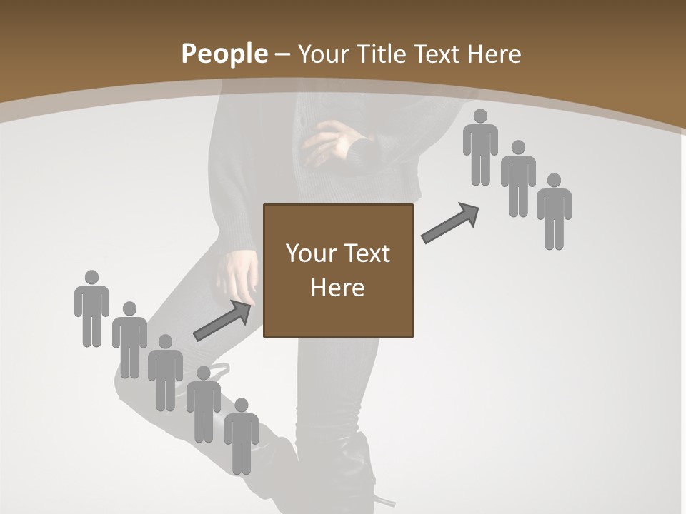 Female Vogue College PowerPoint Template