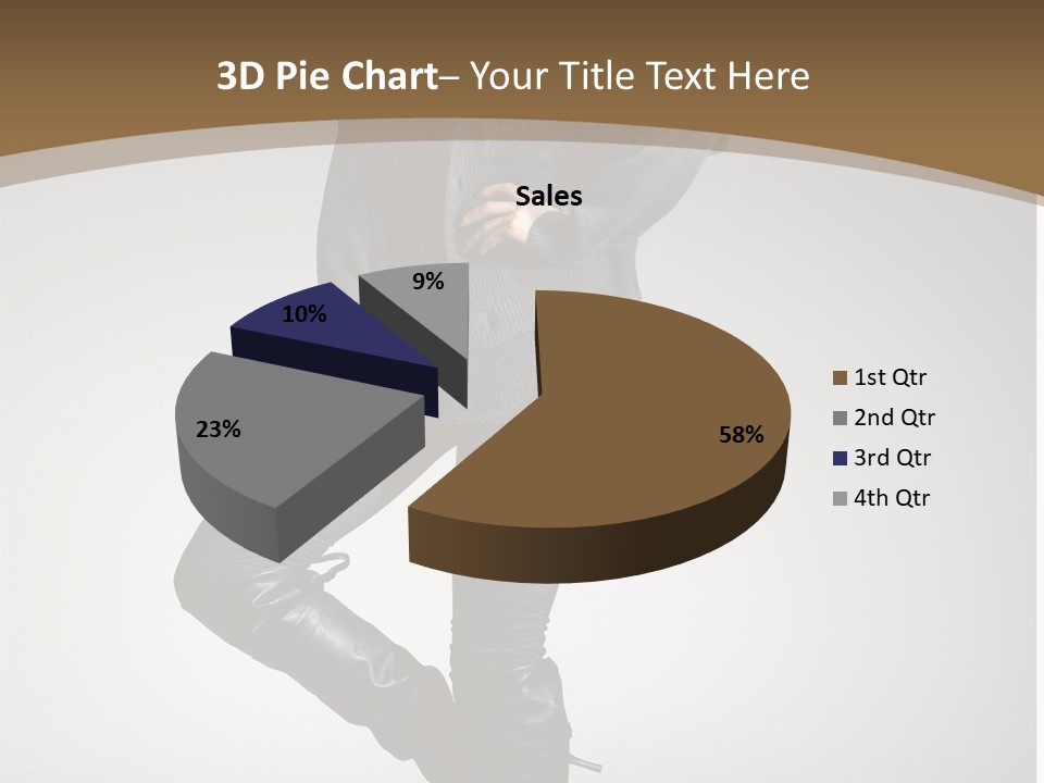 Female Vogue College PowerPoint Template