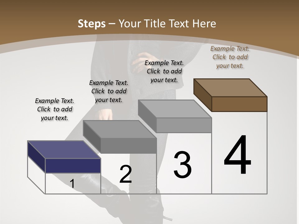 Female Vogue College PowerPoint Template