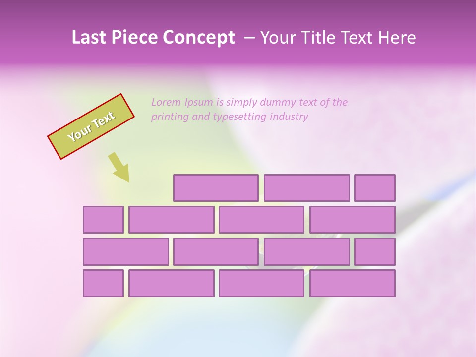 Morning Light Plant PowerPoint Template