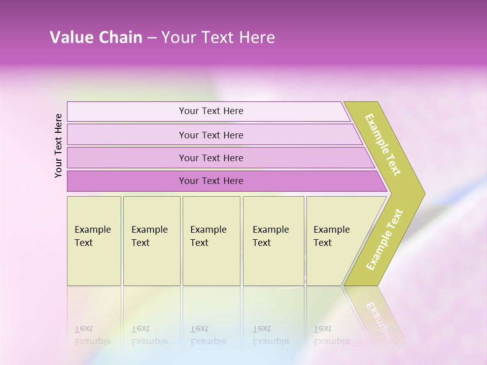 Morning Light Plant PowerPoint Template