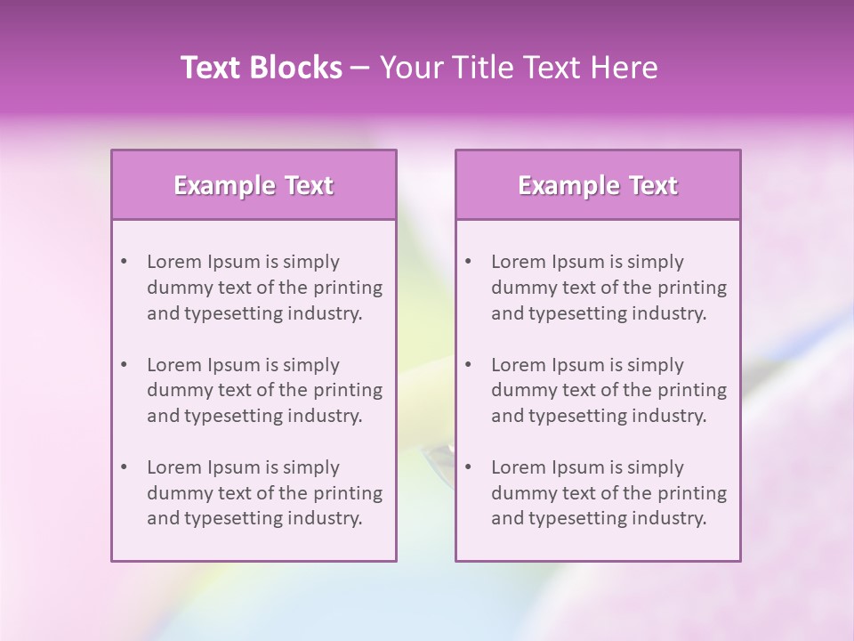 Morning Light Plant PowerPoint Template