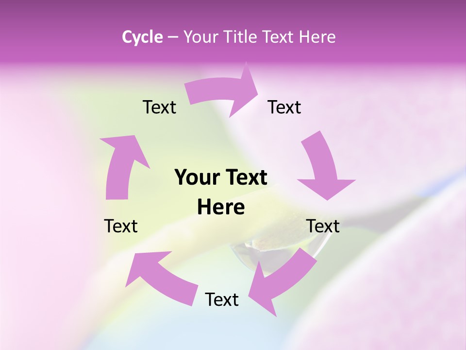 Morning Light Plant PowerPoint Template