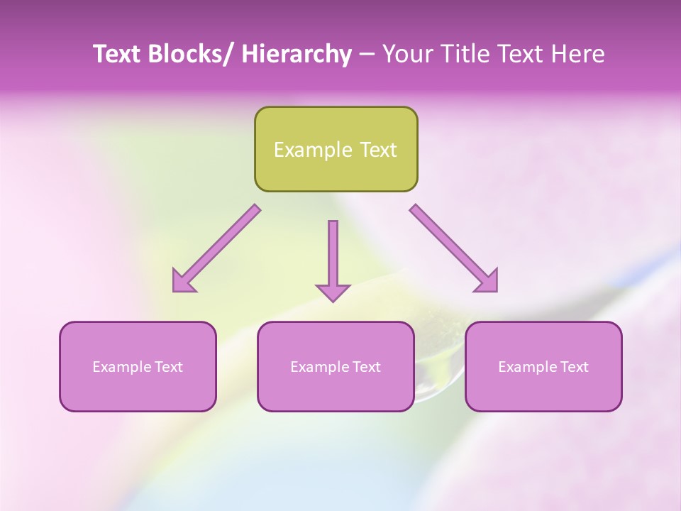 Morning Light Plant PowerPoint Template