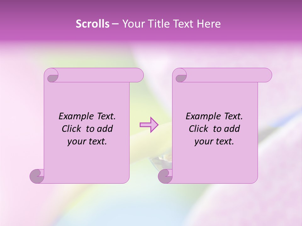 Morning Light Plant PowerPoint Template