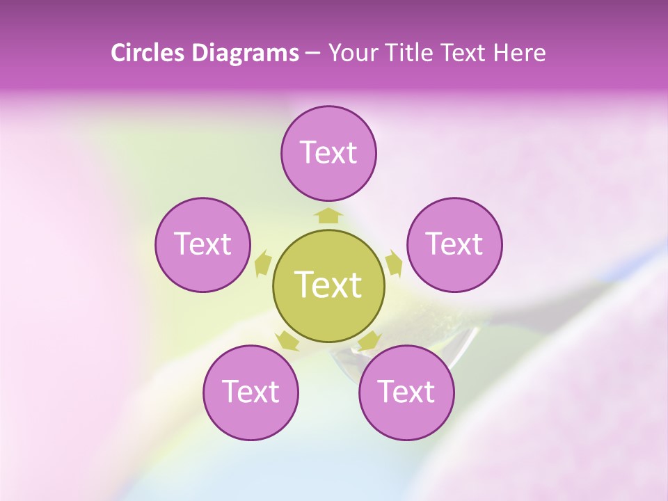 Morning Light Plant PowerPoint Template