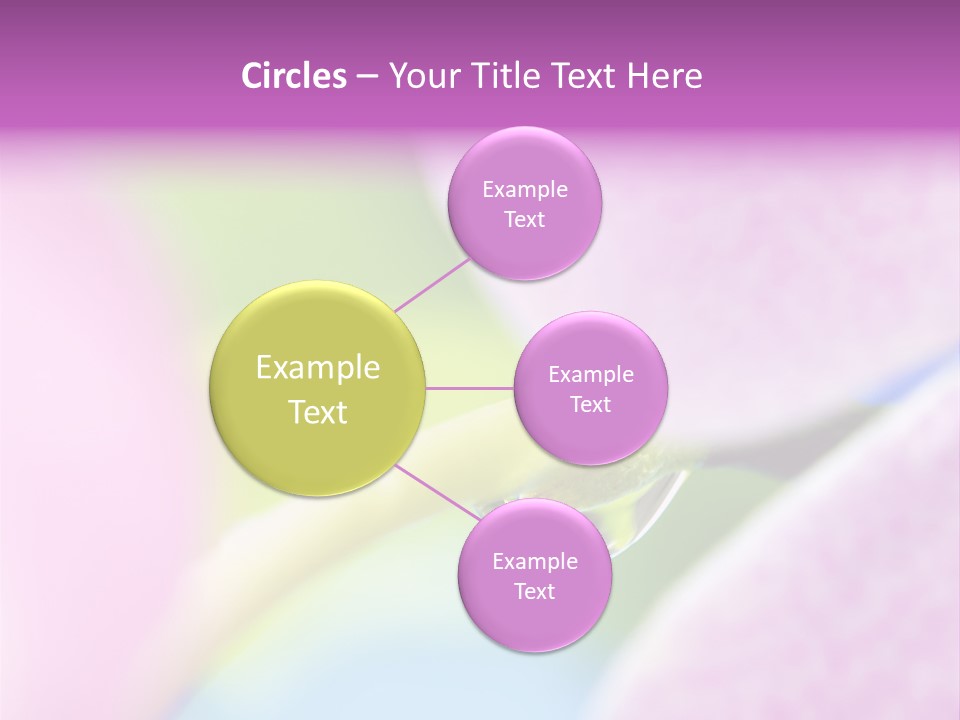 Morning Light Plant PowerPoint Template