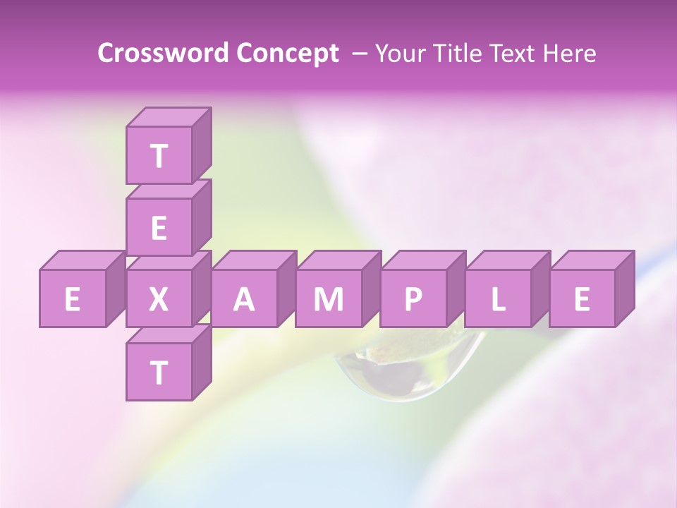 Morning Light Plant PowerPoint Template