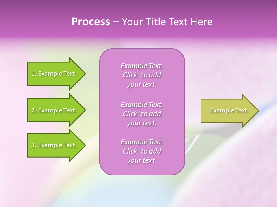 Morning Light Plant PowerPoint Template