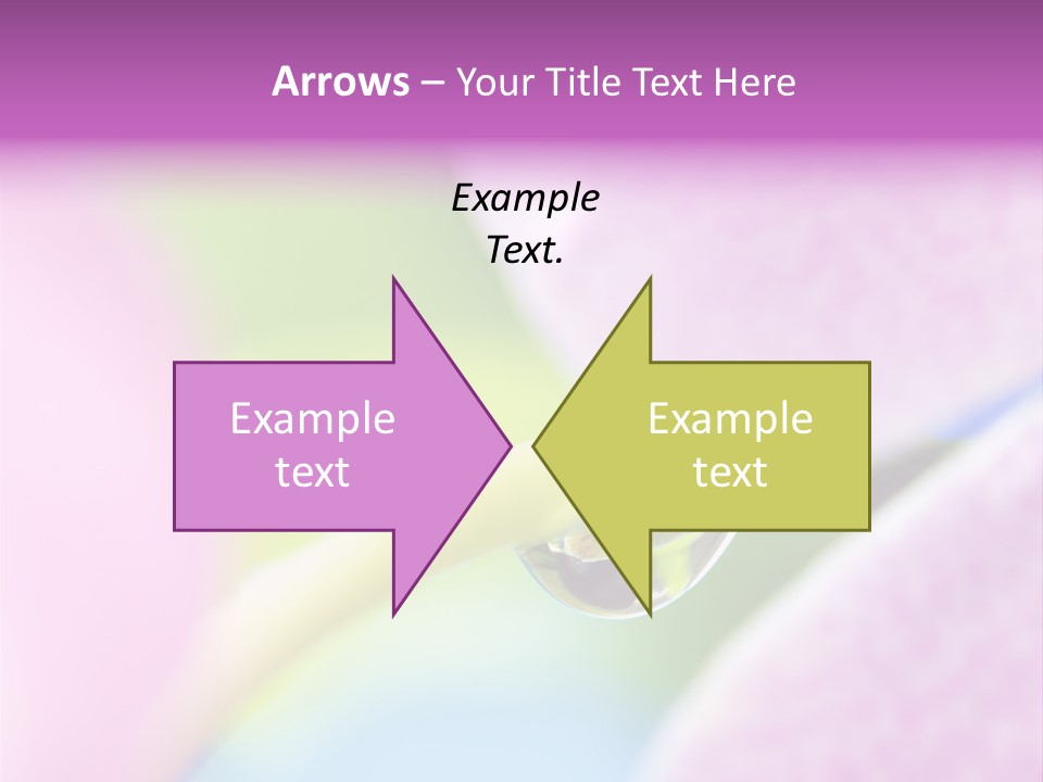 Morning Light Plant PowerPoint Template