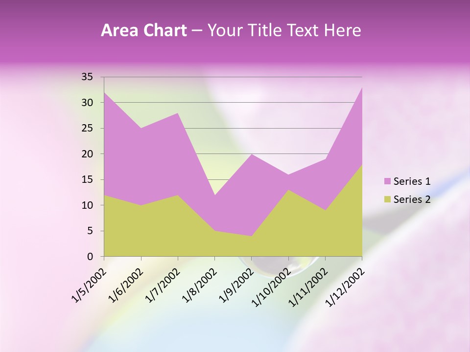 Morning Light Plant PowerPoint Template