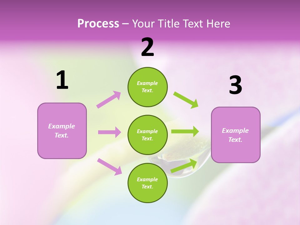 Morning Light Plant PowerPoint Template
