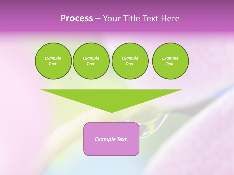 Morning Light Plant PowerPoint Template