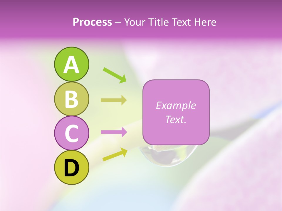 Morning Light Plant PowerPoint Template