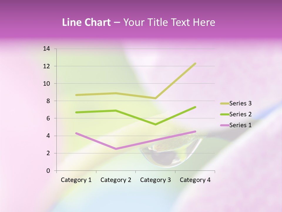 Morning Light Plant PowerPoint Template
