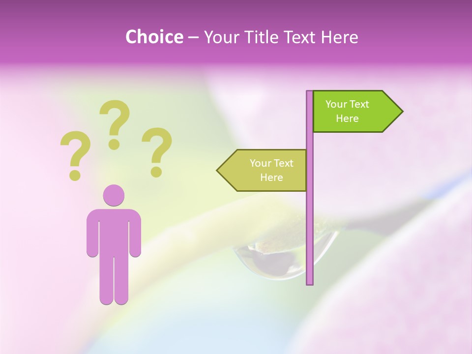 Morning Light Plant PowerPoint Template