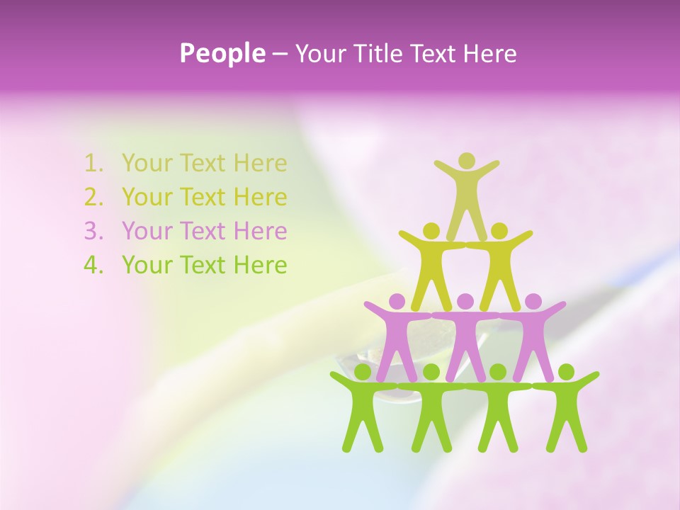 Morning Light Plant PowerPoint Template