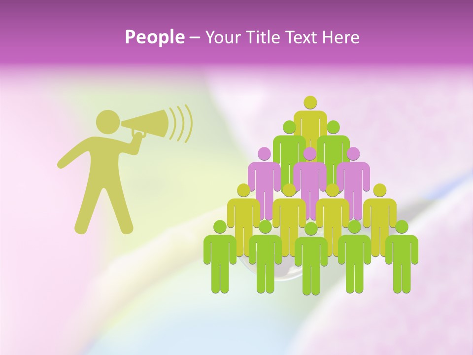 Morning Light Plant PowerPoint Template