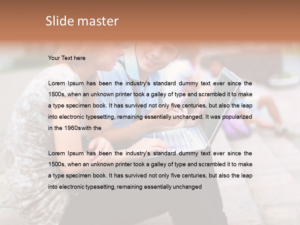 Women Attractive Step PowerPoint Template