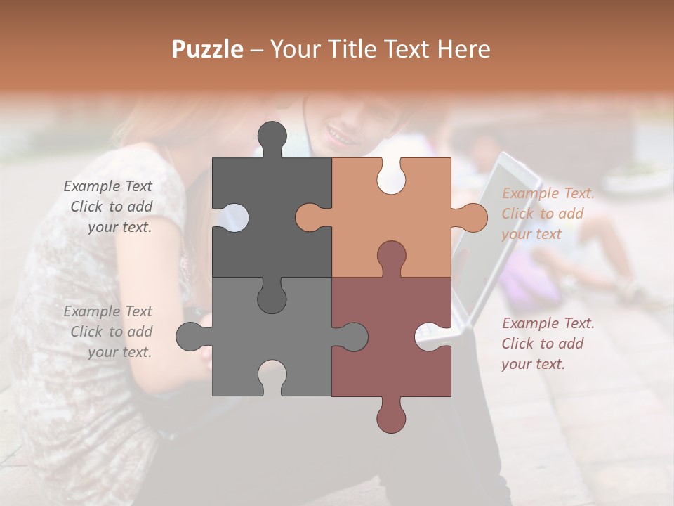 Women Attractive Step PowerPoint Template