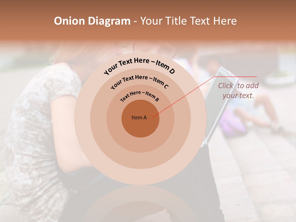 Women Attractive Step PowerPoint Template