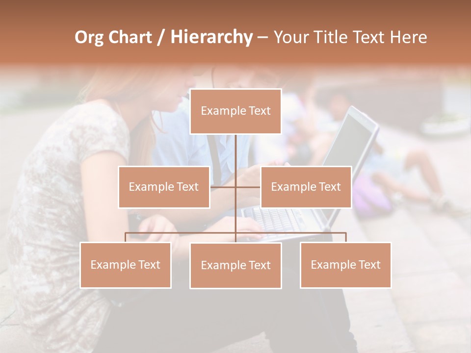 Women Attractive Step PowerPoint Template