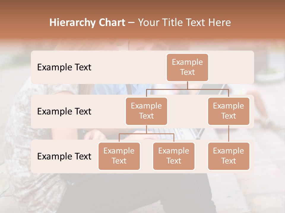 Women Attractive Step PowerPoint Template