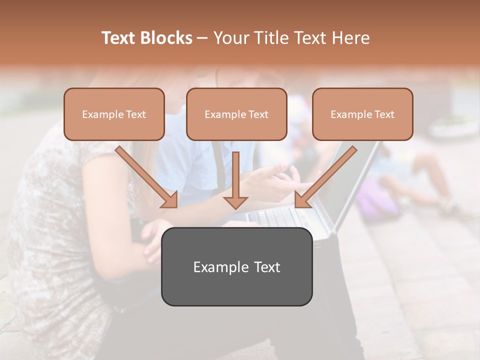 Women Attractive Step PowerPoint Template