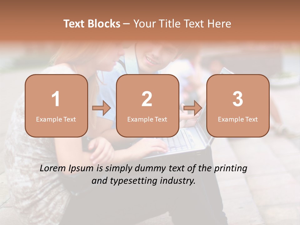 Women Attractive Step PowerPoint Template