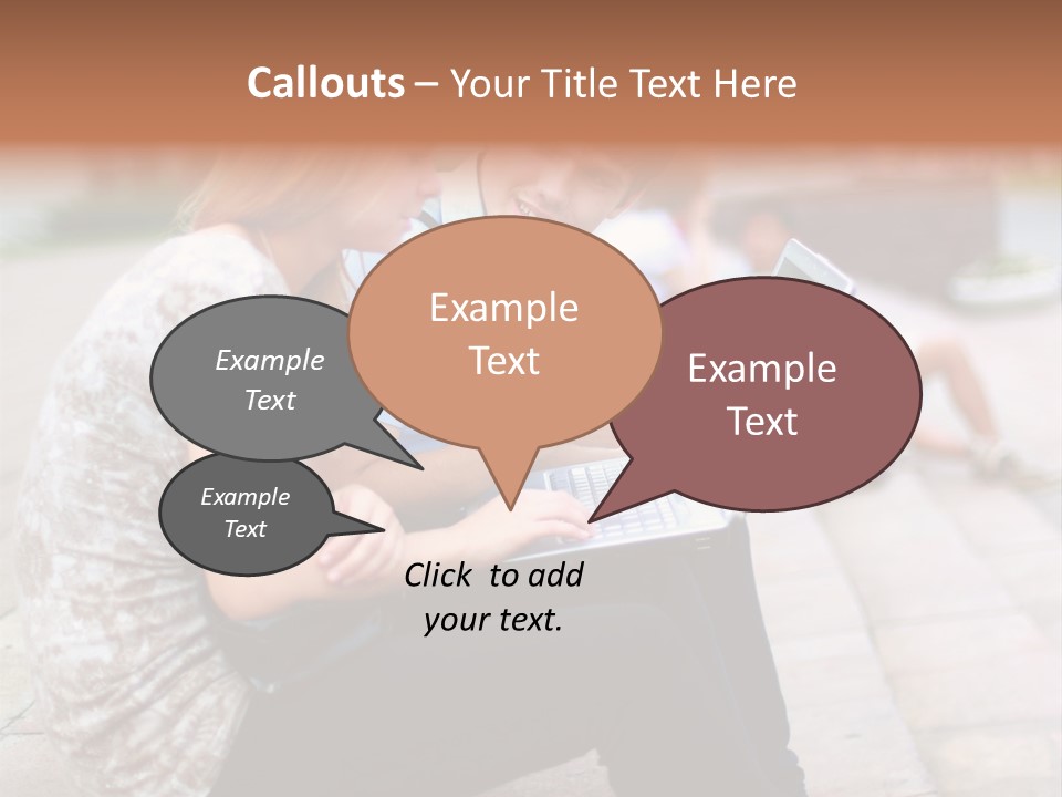 Women Attractive Step PowerPoint Template