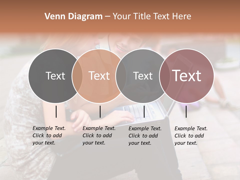 Women Attractive Step PowerPoint Template