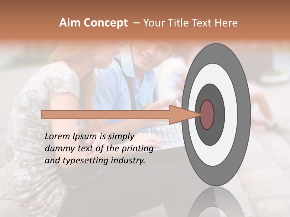 Women Attractive Step PowerPoint Template