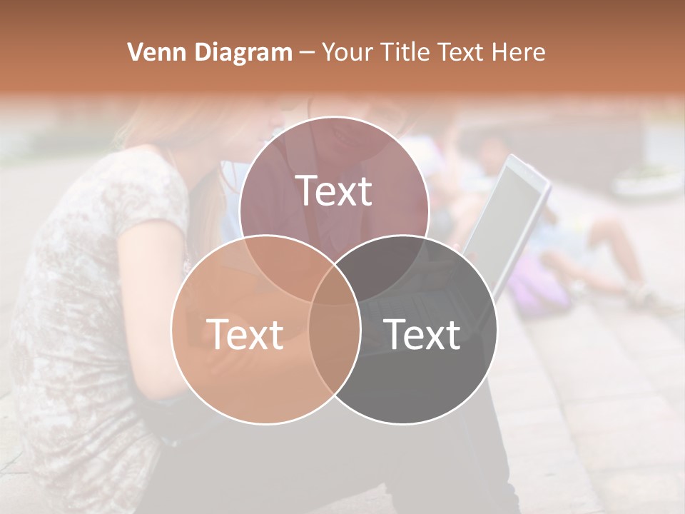 Women Attractive Step PowerPoint Template