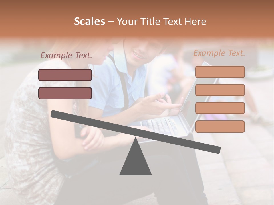 Women Attractive Step PowerPoint Template