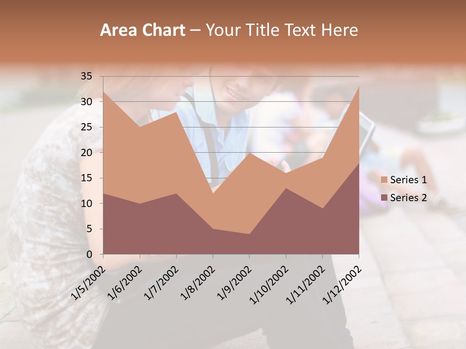 Women Attractive Step PowerPoint Template