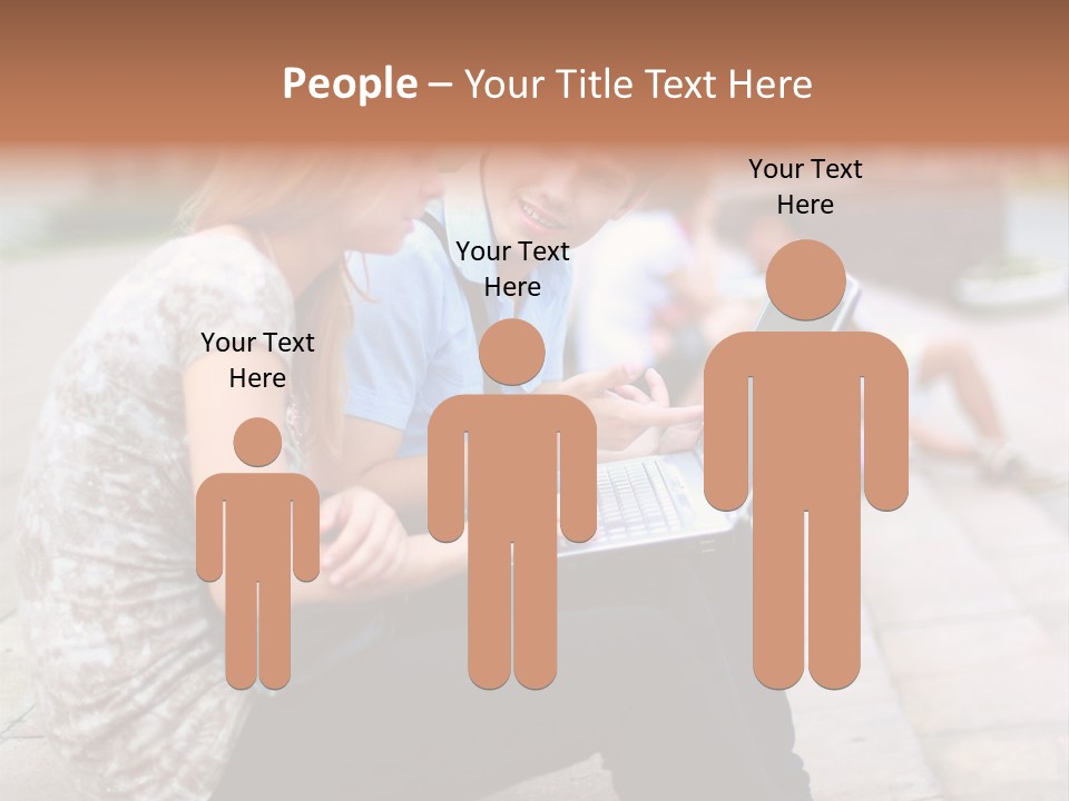 Women Attractive Step PowerPoint Template