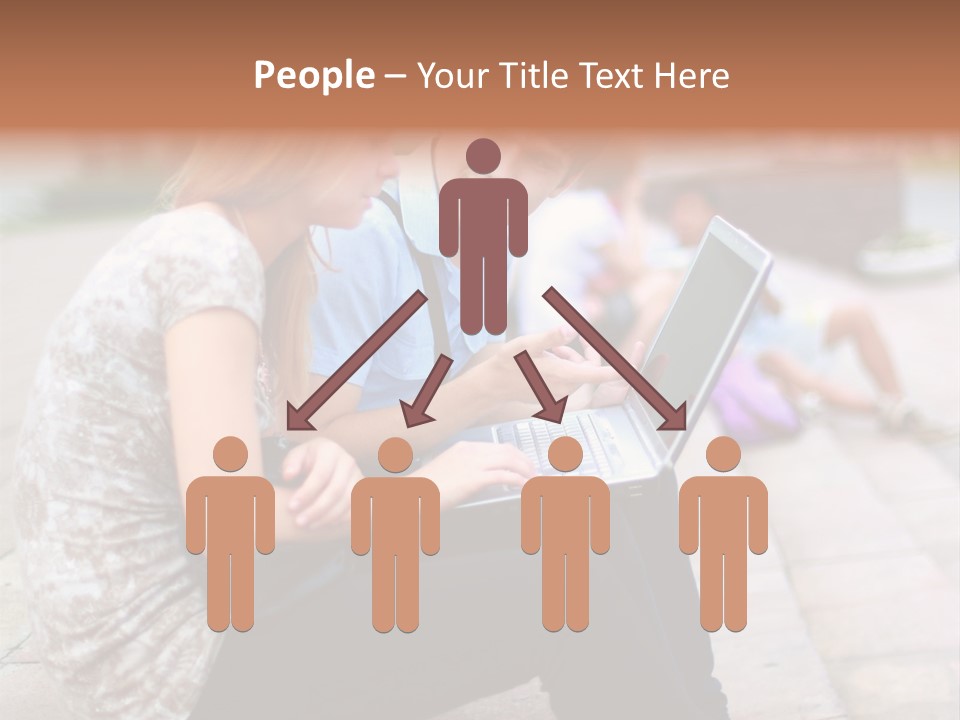 Women Attractive Step PowerPoint Template