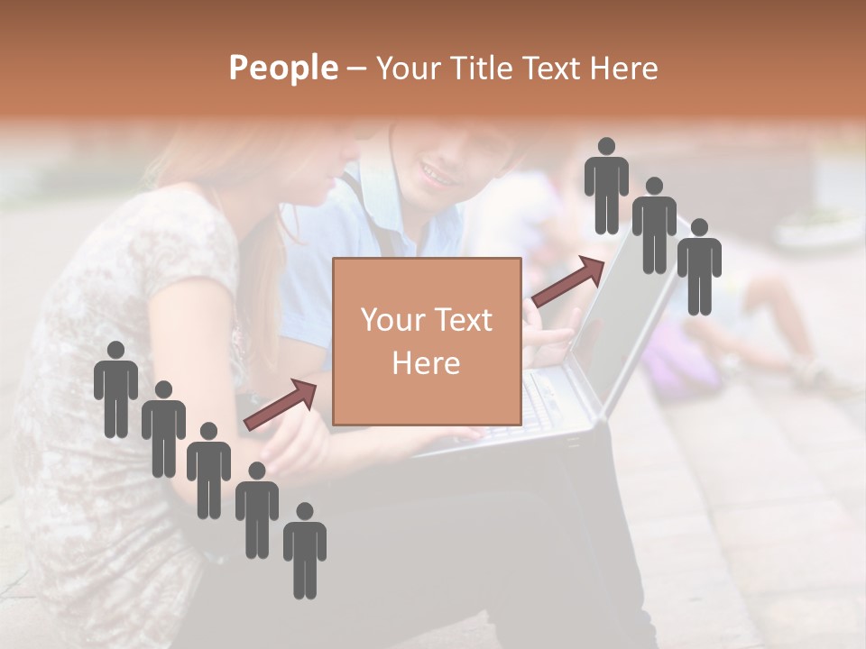 Women Attractive Step PowerPoint Template