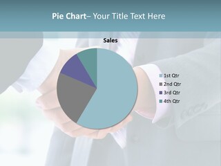 Shake Partnership Businessmen PowerPoint Template