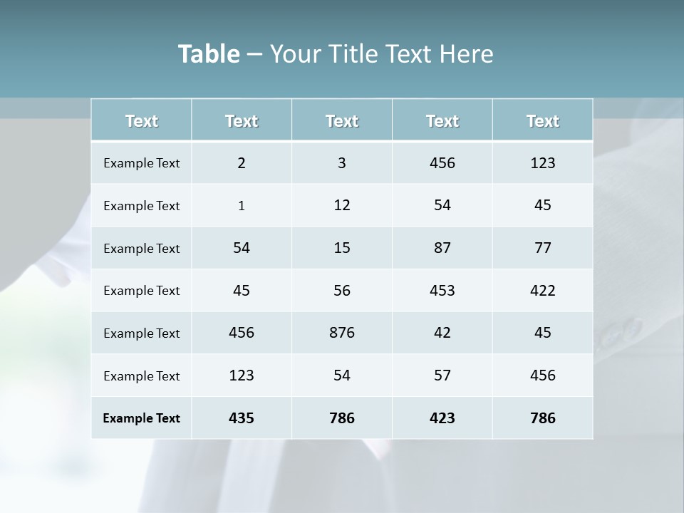 Shake Partnership Businessmen PowerPoint Template