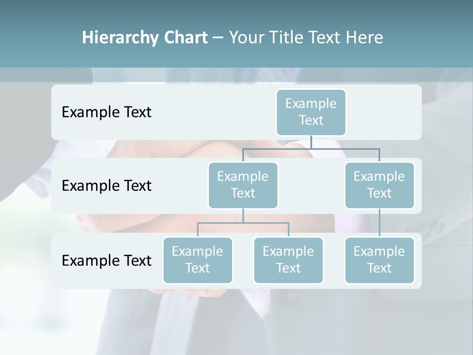 Shake Partnership Businessmen PowerPoint Template