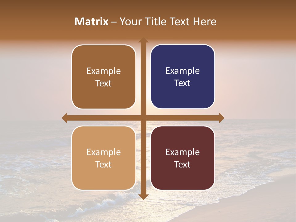 Wallpaper Sunshine Coast PowerPoint Template