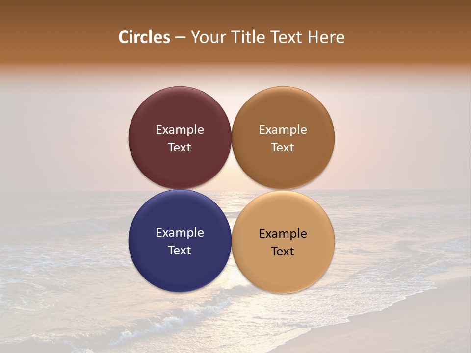 Wallpaper Sunshine Coast PowerPoint Template